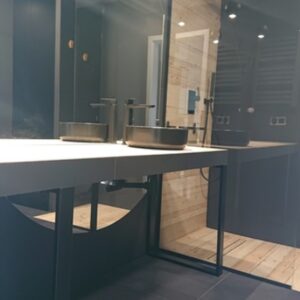 Łazienka w mieszkaniu Bytkowska